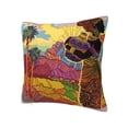 thumbnail image 1 of Rateoe Beautiful African Woman Pattern Throw Pillow Cover Premium Pillow Stuffer Sham Square for Decorative Cushion Bed Couch Sofa(Pillow insert not included), 1 of 8