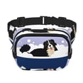 thumbnail image 1 of Rateoe Bernese Mountain Dog Sitting Bath Tub Print Fanny Pack Belt Bag for Women and Men, Square Double-Layer Waterproof Waist Pack with Adjustable Strap for Hiking, Jogging, Cycling, 1 of 9