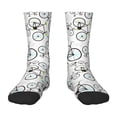 thumbnail image 1 of Rateoe Bicycle Pattern Children's Socks, Socks Gifts ,kids Crew Soft Cotton Socks , Moisture-Wicking, Durable, Ideal for Daily Wear & Sports, 1 of 5