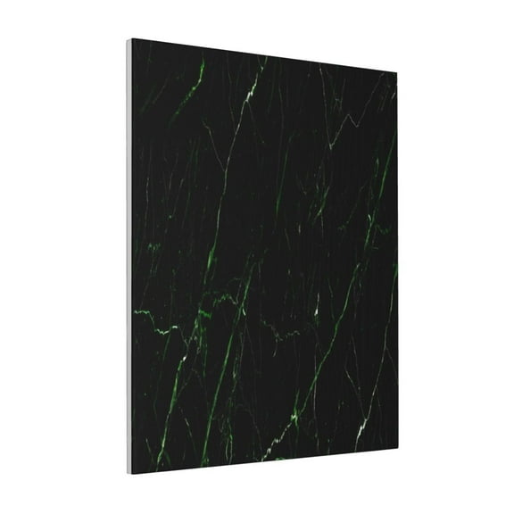 Rateoe Black Marble Pattern Decorative Picture – Unique Modern Wall Art, Ready-to-Hang Canvas Print for Home (Vertical)