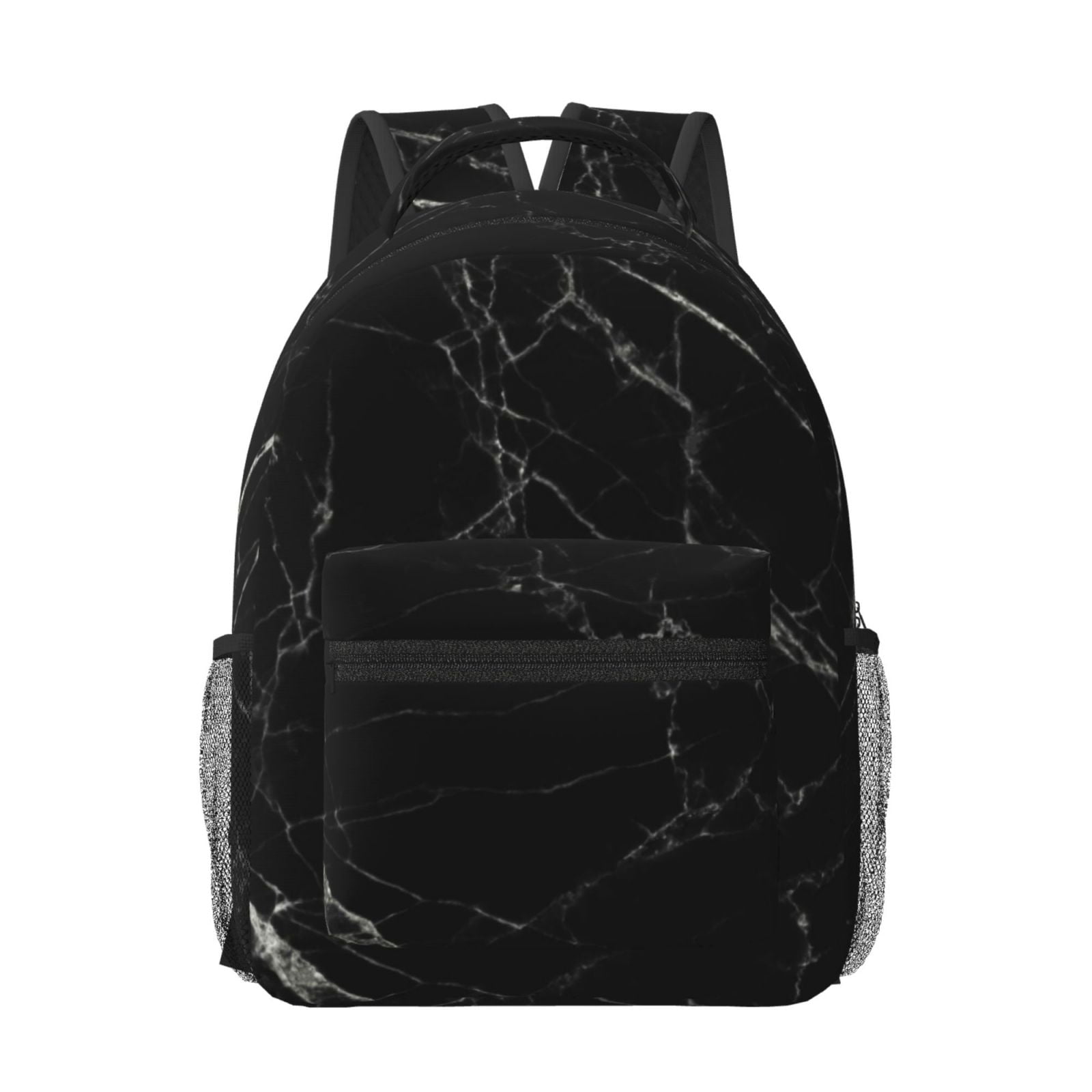 Black marble backpack online