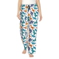 thumbnail image 1 of Rateoe Block Dinosaur Pattern Women’s Ultra-Soft Comfy Pajama Lounge Pants Sleepwear,Comfortable Lounge Wear,lightweight Pajamas, Casual Home Wear-Large, 1 of 6