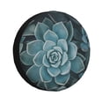 thumbnail image 1 of Rateoe Blue Color Cactus Pattern Tire Cover Wheel Protectors Weatherproof Wheel Covers Universal Fit for Trailer Rv SUV Truck Camper Travel Trailers Accessories-16 inch, 1 of 6