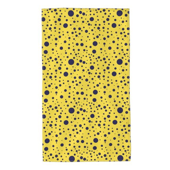 Rateoe Blue Spots Pattern Microfiber Towel, Beach Towel, Pool Towel, Quick-dry Travel Towel, Soft and Plush towel, Absorbent Towel-27.5x16 Inch
