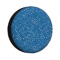 thumbnail image 1 of Rateoe Blue Star Print Pattern Tire Cover Wheel Protectors Weatherproof Wheel Covers Universal Fit for Trailer Rv SUV Truck Camper Travel Trailers Accessories-15 inch, 1 of 6
