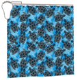 thumbnail image 1 of Rateoe Bohemian Sea Turtle Shower Curtain - Fancy Bathroom Shower Curtain Sets - Waterproof Shower Curtain with Hooks with 12 Plastic Hooks 72x72 Inches, 1 of 5