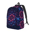 thumbnail image 1 of Rateoe Bohemian Vintage Pattern Pattern Durable Canvas Backpack for Men & Women – Stylish & Lightweight – Adjustable Straps, Multiple Pockets – Fits 15-17 Inch LaptopsMedium, 1 of 5