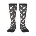 thumbnail image 1 of Rateoe Bowling Pins Pattern Women’s Knee High Crew Socks,Trouser Socks Comfortable, Breathable, Moisture-Wicking and Soft, 1 of 6