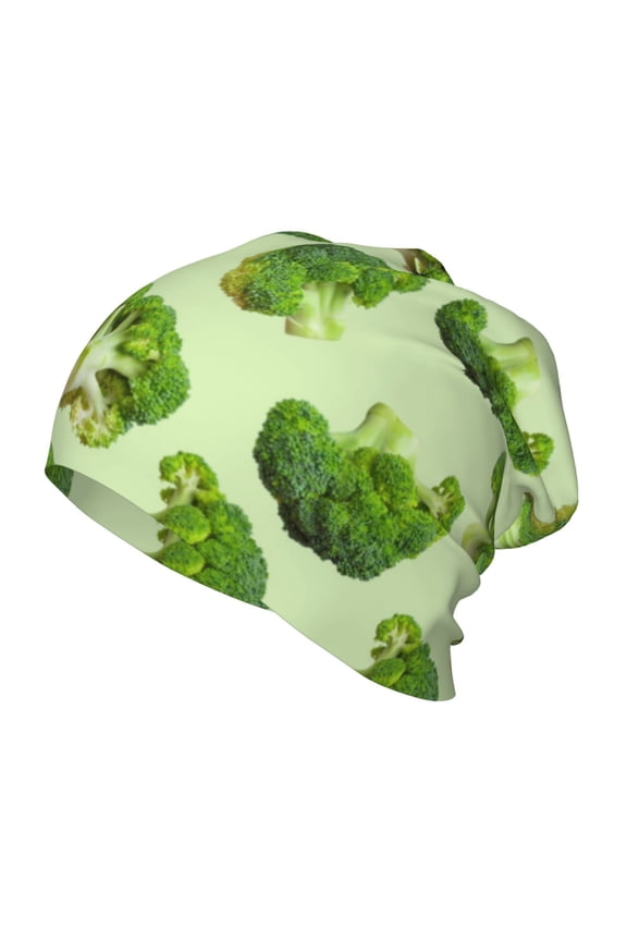 Broccoli 3 Kids Beanie Warm Knit Beanie Hats Boys Girls Winter Hat Soft Slouchy Hats for Kids