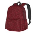 thumbnail image 1 of Rateoe Burgundy Floral Pattern Student Backpack,Backpack for School,Lightweight Bag,Travel Backpack,Outdoor Backpack,Large Capacity Backpack, 1 of 8