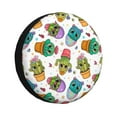 thumbnail image 1 of Rateoe Cactus And Insects Pattern Tire Cover Wheel Protectors Weatherproof Wheel Covers Universal Fit for Trailer Rv SUV Truck Camper Travel Trailers Accessories-15 inch, 1 of 6