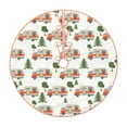 thumbnail image 1 of Rateoe Camp Van Pattern Christmas Tree Skirt with Ties , Christmas Tree Decorations, Farmhouse Christmas Decor Xmas Holiday Decorations-48", 1 of 6