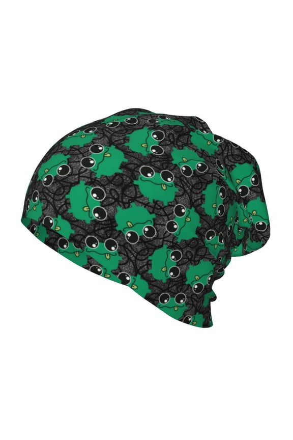 Cartoon Kawaii Frogs Kids Beanie Warm Knit Beanie Hats Boys Girls Winter Hat Soft Slouchy Hats for Kids