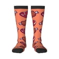 thumbnail image 1 of Rateoe Cartoon Meat Pattern Women’s Knee High Crew Socks,Trouser Socks Comfortable, Breathable, Moisture-Wicking and Soft, 1 of 6