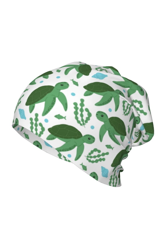 Cartoon Turtle Kids Beanie Warm Knit Beanie Hats Boys Girls Winter Hat Soft Slouchy Hats for Kids