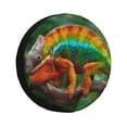 thumbnail image 1 of Rateoe Chameleon Pattern Tire Cover Wheel Protectors Weatherproof Wheel Covers Universal Fit for Trailer Rv SUV Truck Camper Travel Trailers Accessories-16 inch, 1 of 6