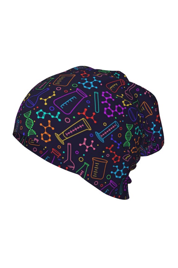 Chemistry Science Kids Beanie Warm Knit Beanie Hats Boys Girls Winter Hat Soft Slouchy Hats for Kids