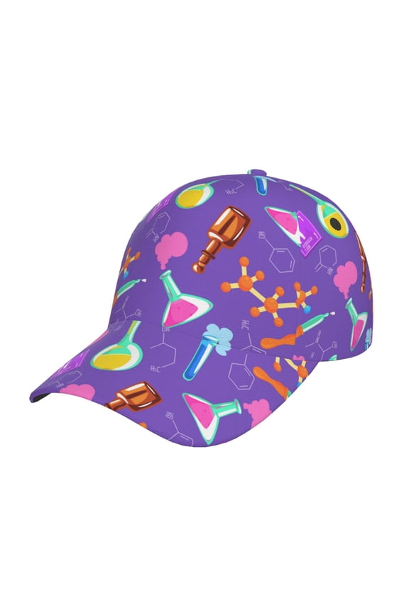 Chemistry Tools Pattern Baseball Cap Outdoor Cap Mountain Dad Hat - Unstructured Soft Cotton Cap-Adjustable UV Protection Cap