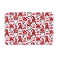 thumbnail image 1 of Rateoe Christmas Gnome Pattern Flannel Door Mat Indoor Outdoor Entrance, Waterproof All-Weather Doormat,Fade Resistant, Low Profile Entryway Mat 16x24in, 1 of 7