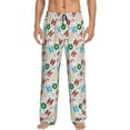 thumbnail image 1 of Rateoe Christmas Hohoho 1 Pattern Men’s Ultra-Soft Comfy Pajama Lounge Pants Sleepwear,Comfortable Lounge Wear,lightweight Pajamas, Casual Home Wear-Large, 1 of 6