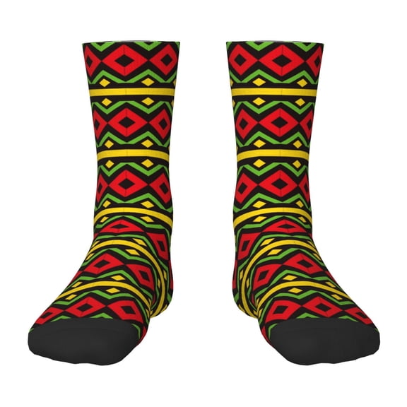 Rateoe Classic Color Music Pattern Children's Socks, Socks Gifts ,kids Crew Soft Cotton Socks , Moisture-Wicking, Durable, Ideal for Daily Wear & Sports