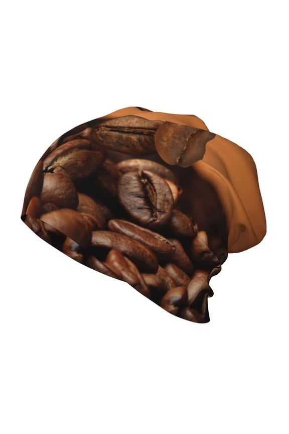 Coffee Beans Kids Beanie Warm Knit Beanie Hats Boys Girls Winter Hat Soft Slouchy Hats for Kids