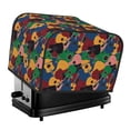 thumbnail image 1 of Rateoe Colored Guitars Pattern Toaster Covers 4 Slice Wide Slot,Bread Machine Cover,Bread Dust Cover & Fingerprint Protection,Appliance Covers, 1 of 6
