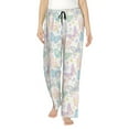 thumbnail image 1 of Rateoe Colorful Butterfly Pattern Women’s Ultra-Soft Comfy Pajama Lounge Pants Sleepwear,Comfortable Lounge Wear,lightweight Pajamas, Casual Home Wear-Medium, 1 of 6