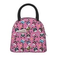 thumbnail image 1 of Rateoe Colorful Cute French Bulldog Pattern Lunch Bag Women, Lunch Box, Lunch Bag, Small Leakproof Lunch Tote Large Capacity Reusable Insulated Cooler Lunch Container, 1 of 6