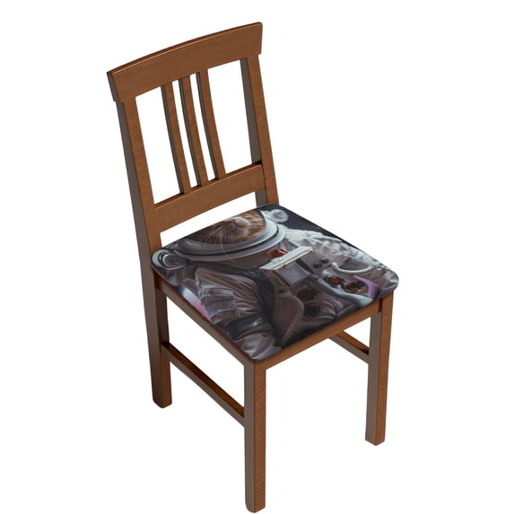 Rateoe Colorful Flower Goat Pattern Square Couch Cushion Covers, Sofa Furniture Protector Slipcover with Bottom Tie rope, Soft Non-Slip Non-Wrinkle Non-Sticky-Two Pieces