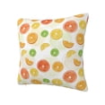 thumbnail image 1 of Rateoe Colorful Lemons Pattern Throw Pillow Cover Premium Pillow Stuffer Sham Square for Decorative Cushion Bed Couch Sofa(Pillow insert not included), 1 of 8