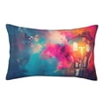 thumbnail image 1 of Rateoe Colorful Lightbulb Abstract Pattern Pillow Covers with Invisible Zipper(Pillows are not Included) Standard Pillowcases-20"x30", 1 of 6