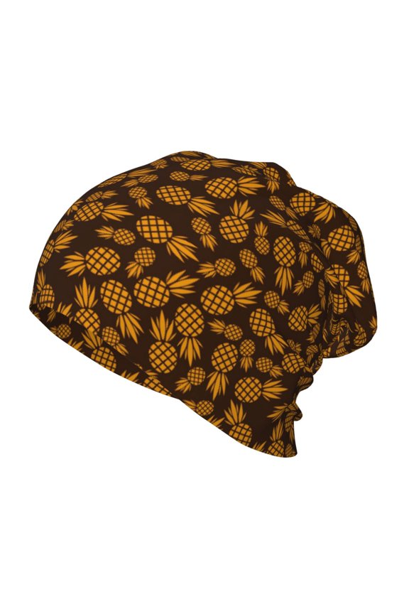Colorful Pineapple Kids Beanie Warm Knit Beanie Hats Boys Girls Winter Hat Soft Slouchy Hats for Kids