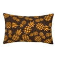 thumbnail image 1 of Rateoe Colorful Pineapple Pattern Pillow Covers with Invisible Zipper(Pillows are not Included) Standard Pillowcases-20"x30", 1 of 6