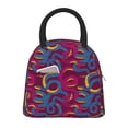 thumbnail image 1 of Rateoe Colorful Snake Pattern Lunch Bag Women, Lunch Box, Lunch Bag, Small Leakproof Lunch Tote Large Capacity Reusable Insulated Cooler Lunch Container, 1 of 6