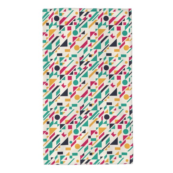 Rateoe Colorful Spots Pattern Microfiber Towel, Beach Towel, Pool Towel, Quick-dry Travel Towel, Soft and Plush towel, Absorbent Towel-27.5x16 Inch