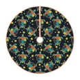 thumbnail image 1 of Rateoe Colorful Turtles Pattern Christmas Tree Skirt with Ties , Christmas Tree Decorations, Farmhouse Christmas Decor Xmas Holiday Decorations-30", 1 of 6
