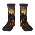 thumbnail image 1 of Rateoe Cool Black Eagle Pattern Children's Socks, Socks Gifts ,kids Crew Soft Cotton Socks , Moisture-Wicking, Durable, Ideal for Daily Wear & Sports, 1 of 5