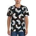 thumbnail image 1 of Rateoe Cool Gamepad Pattern Men’s Baseball Short Sleeve Polo Shirt, Midweight Men's Shirt Golf Shirt Polo Shirts Quick Dry Short-4X-Large, 1 of 7
