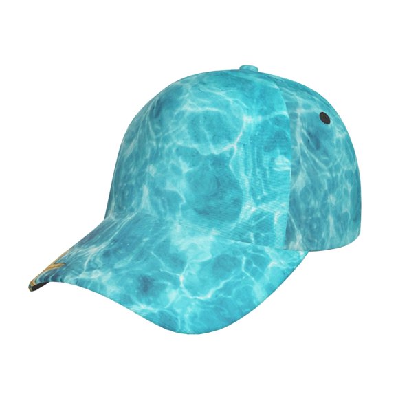 Rateoe Coral And Seashell On The Beach Pattern Baseball Cap Outdoor Cap Mountain Dad Hat - Unstructured Soft Cotton Cap-Adjustable UV Protection Cap