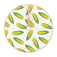 thumbnail image 1 of Rateoe Corns Pattern Christmas Tree Skirt with Ties , Christmas Tree Decorations, Farmhouse Christmas Decor Xmas Holiday Decorations-30", 1 of 6