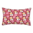 thumbnail image 1 of Rateoe Cow And Flower Pattern Pillow Covers with Invisible Zipper(Pillows are not Included) Standard Pillowcases-20"x30", 1 of 6