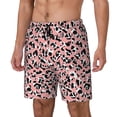 thumbnail image 1 of Rateoe Cow Animal Skin Pattern Men’s Swim Shorts with Compression Liner – Double-Layered Quick-Dry Swimwear, Comfortable & Stretchy Beach Shorts-X-Large, 1 of 6