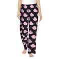 thumbnail image 1 of Rateoe Cowboy Hat Pattern Women’s Ultra-Soft Comfy Pajama Lounge Pants Sleepwear,Comfortable Lounge Wear,lightweight Pajamas, Casual Home Wear-Medium, 1 of 6