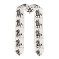 thumbnail image 1 of Rateoe Cowboy Ride A Horse Pattern Graduation Shawl Stole – Elegant Stole for Graduates ,Graduation Gown Accessory, Academic Stole-Sharp Corner, 1 of 7