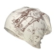 thumbnail image 1 of Rateoe Cowboys Riding Horses In Desert Kids Beanie Warm Knit Beanie Hats Boys Girls Winter Hat Soft Slouchy Hats for Kids, 1 of 7