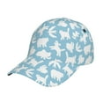 thumbnail image 1 of Rateoe Cute Animals Pattern Men’s Baseball Cap – Adjustable Curved Brim Hat, Soft Cotton Sports Cap for Outdoor, Casual, and Everyday Wear, Comfortable & Breathable, 1 of 6