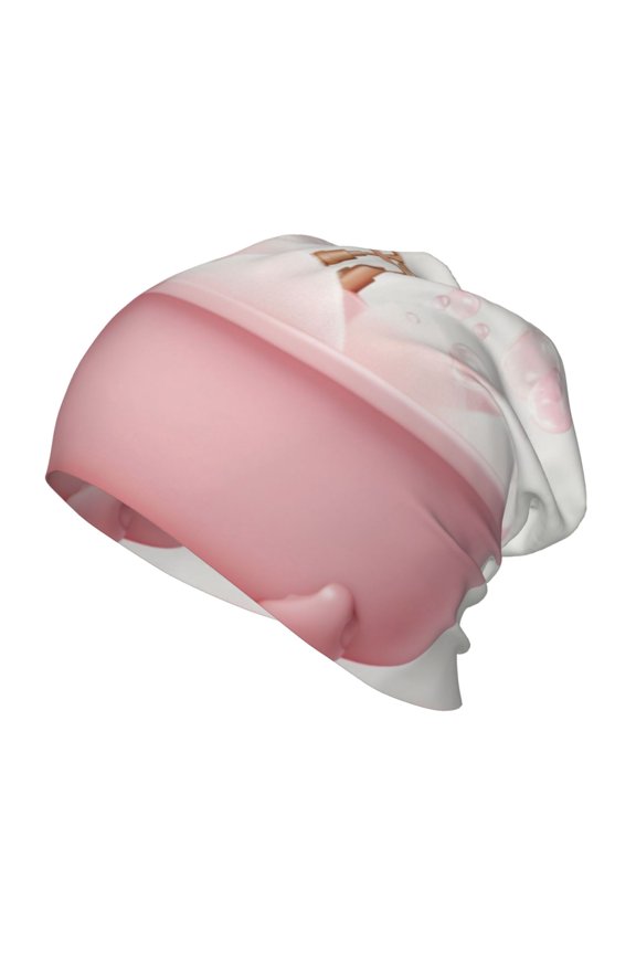 Cute Bathtub Kids Beanie Warm Knit Beanie Hats Boys Girls Winter Hat Soft Slouchy Hats for Kids