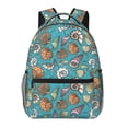 thumbnail image 1 of Rateoe Cute Conch Pattern Casual Backpack for School, Work, Travel – Adjustable Straps, Multiple Compartments – Ergonomic Design, Fits Laptops and Tablets, 1 of 5