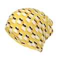 thumbnail image 1 of Rateoe Cute Duck With Black Glasses Cotton Slouchy Beanie Hat for Men/Women,Lightweight Oversize Large Thin Skull Cap Night Sleeping Cap, 1 of 8